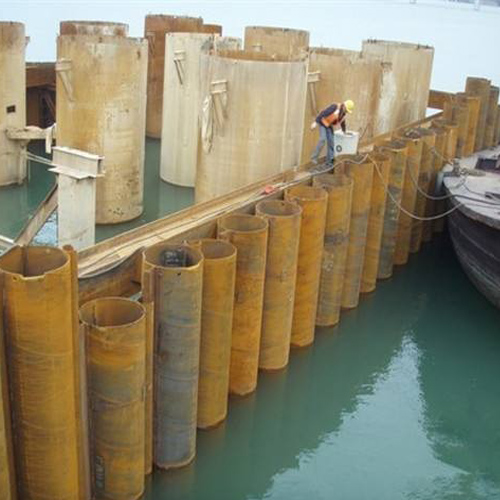 苏州钢护筒现场安装